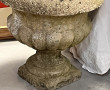 Paire de vases de jardin forme Médicis p
