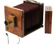 Chambre photographique en bois portative