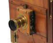 Chambre photographique en bois portative