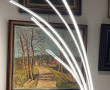 Lampadaire moderne déporté à 4 bras de l