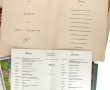 PAQUEBOTS - 9 menus années 50/70 France 