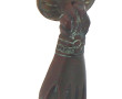 Marteau de porte en bronze en forme de m
