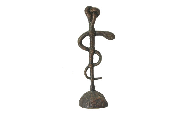 Christan JACCARD (1939) "Caducée" Sculpt