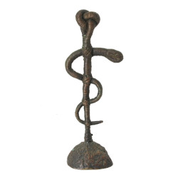 Christan JACCARD (1939) "Caducée" Sculpt