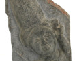 BIGOUDENE en buste, pierre sculpté, H 33