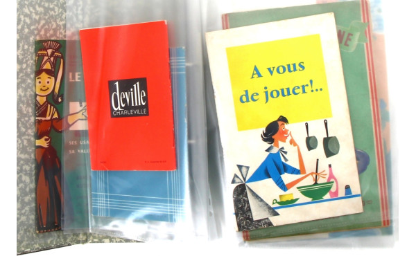 Classeur de publicités alimentaires, fas
