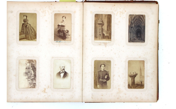 Album photo de photographies familiales 