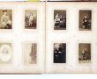 Album photo de photographies familiales 