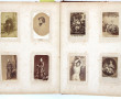 Album photo de photographies familiales 