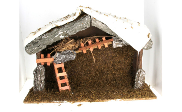 Crèche de NOEL avec ses personnages (rés