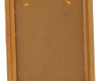 Miroir biseauté moderne encadrement doré