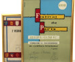 Thème COIFFURE - Lot de 2 diplômes pour 