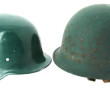 Lot de 2 coques de casques américain et 