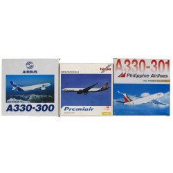 AVIATION - 3 modèles réduits d'avions de