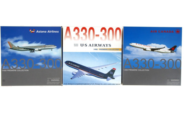 AVIATION - 3 modèles réduits d'avions de
