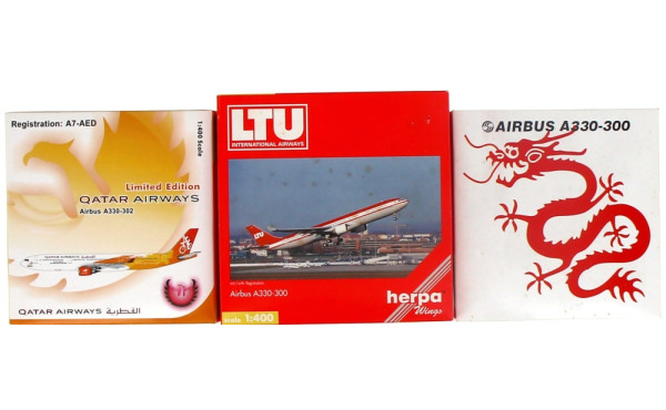 AVIATION - 3 modèles réduits d'avions de