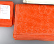 SYRIE - Linge de table : nappe orange 20