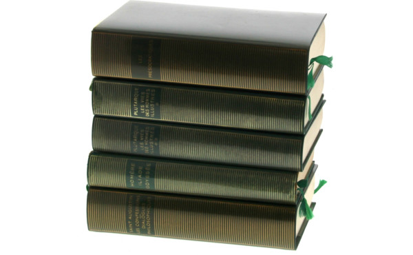 PLEIADE - 5 volumes: PLUTARQUE "Les vies