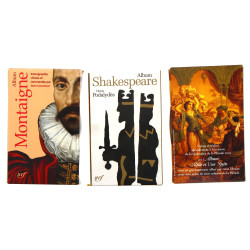 PLEIADE - 3 albums illustrés: "Shakespea