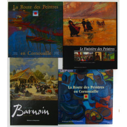 PEINTURE EN BRETAGNE - Lot de 4 ouvrages