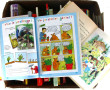 Carton de livres pour enfants, BD, livre