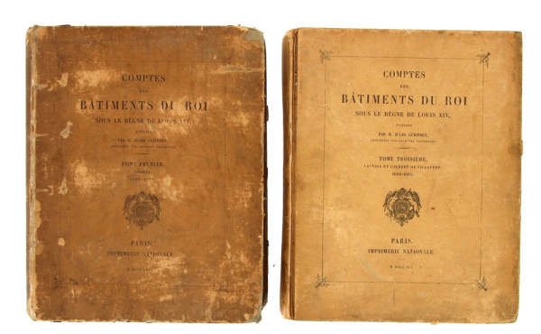 "Comptes des bâtiments du roi sous le rè