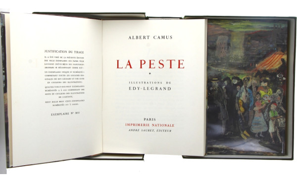 EDY-LEGRAND (illustrateur) et CAMUS - "L