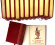 Pierre LOTI - 13 volumes reliés rouges e