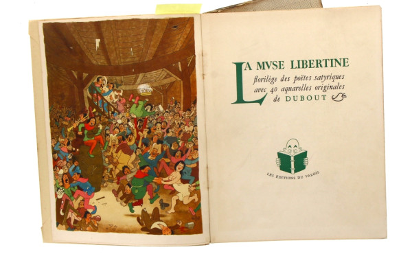 DUBOUT - "La Muse Libertine - Florilège 