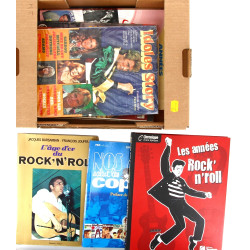 Lot de 8 livres et revues sur la musique