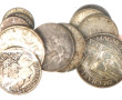 Lot de monnaies argent: 1 p. 5 fr semeus