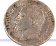 Ecu 5 fr Nap III tête laurée 1867 BB Bar