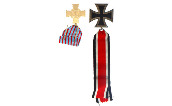 Croix de fer Allemagne : on y joint une 