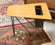 Table basse de salon des années 60, plat