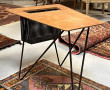 Table basse de salon des années 60, plat
