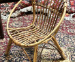 Fauteuill enfant en rotin - H. assise 25