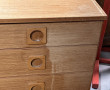 Commode années 60 ouvrant à 6 tiroirs, m