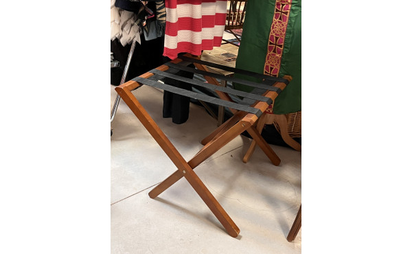Support à valise, pliant