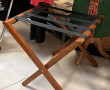 Support à valise, pliant