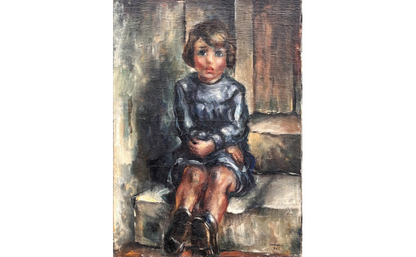 Jean VASSAL (1902-1986) "Petite écolière