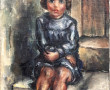 Jean VASSAL (1902-1986) "Petite écolière