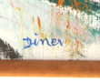 Pierre DINER (1932-2015) "Petit port du 