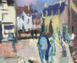 Pierre DINER (1932-2015) "Petit port du 