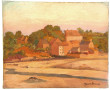 René de BRAUX (1868-1938) "St Cast Le Gu