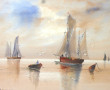 M. de Grossée (Xxème) "Marine par mer ca