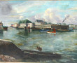 Georges THOUVENOT (1909-2008) "La ville-