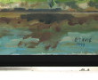 Alain GRAVIE (Xxè-XXIè) "Paysage d'Auver