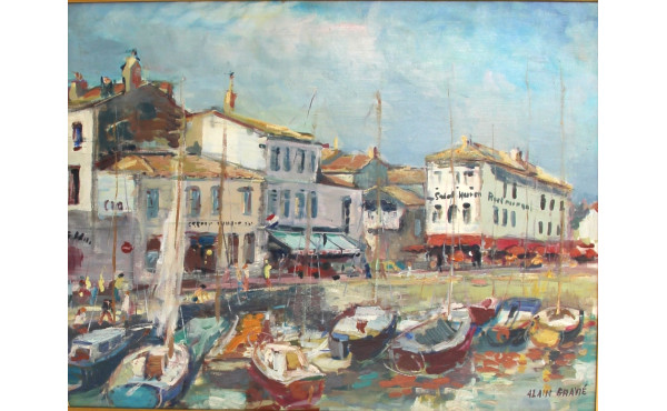 Alain GRAVIE (Xxè-XXIè) "Saint-Martin en