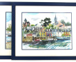 Alain GRAVIE (Xxè-XXIè) "Port Rhu à Doua