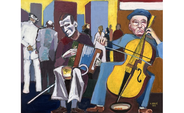 Alain GRAVIE (Xxè-XXIè) "Les musiciens",